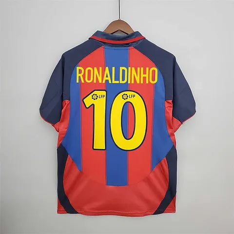 Barcelona 2003-04 Home Jersey