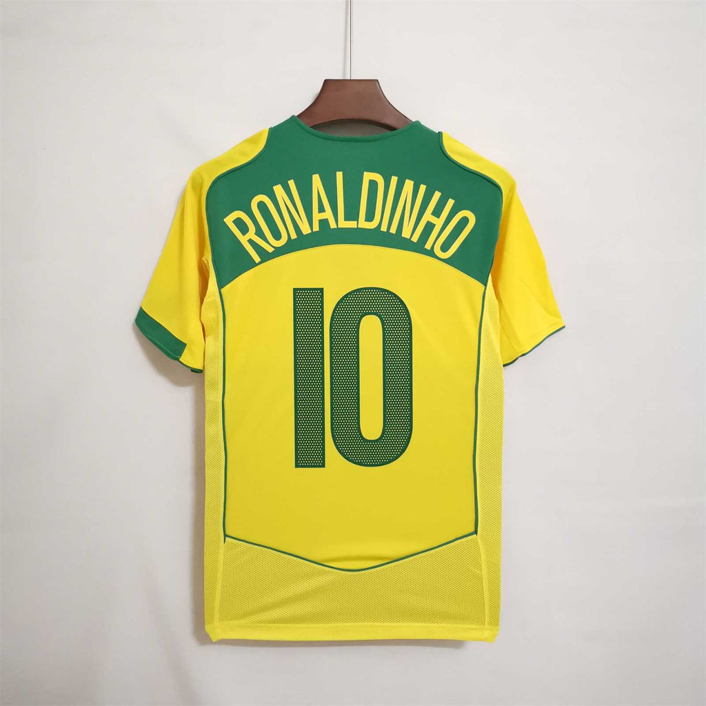 Brazil 2004 Home Jersey