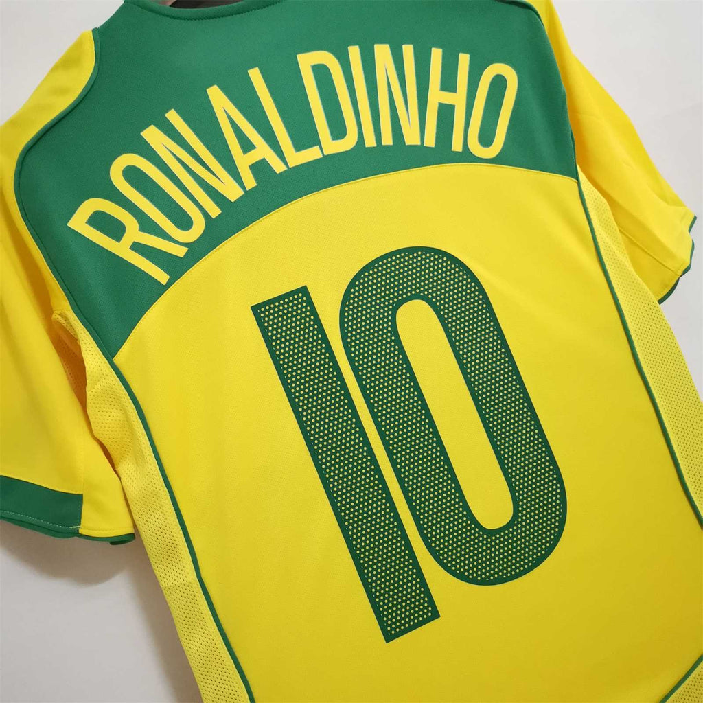 Brazil 2004 Home Jersey
