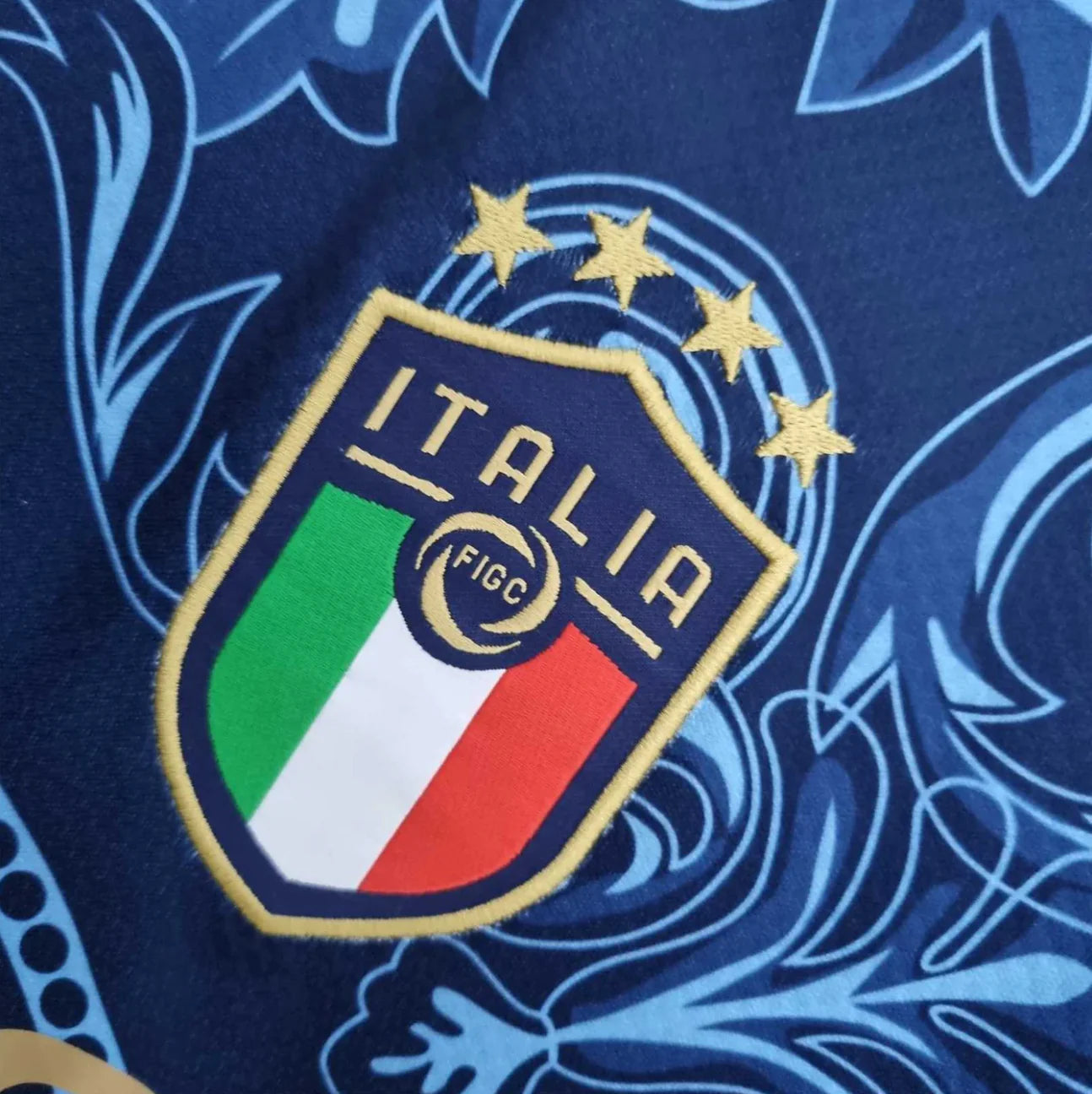 Italy x Versace Blue Jersey