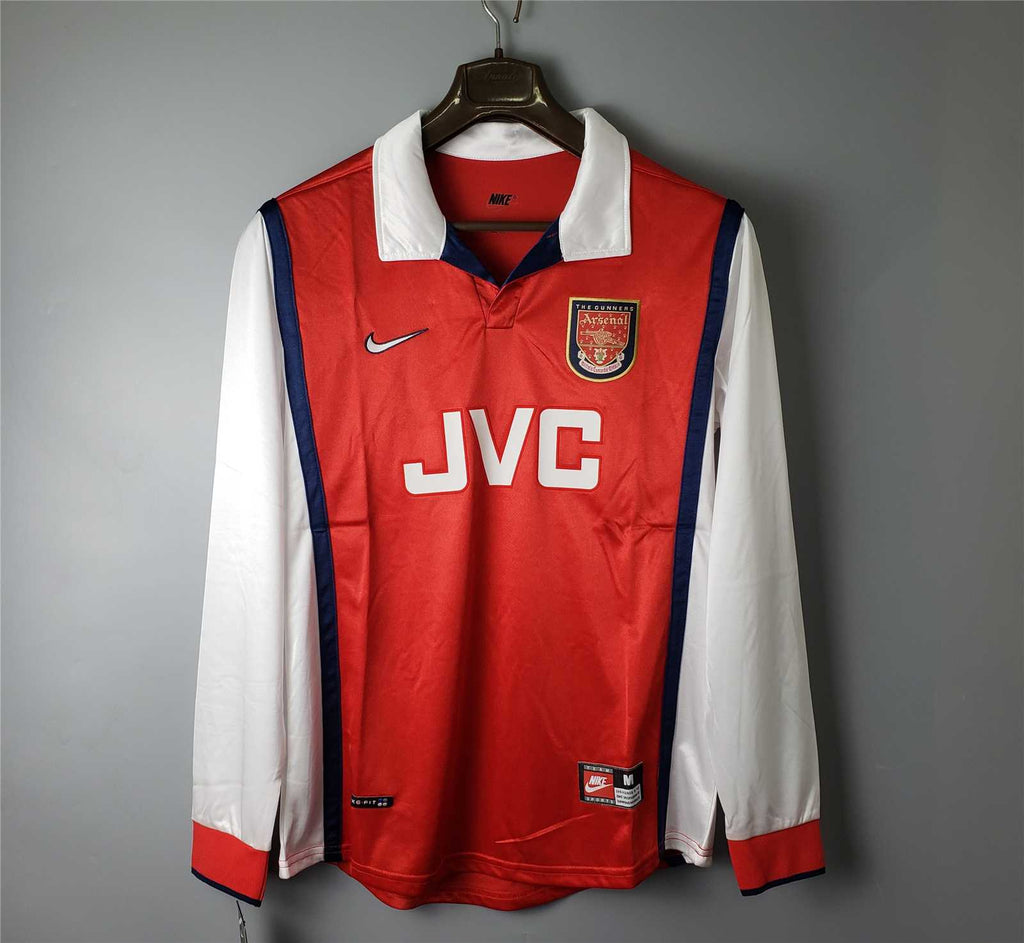 Arsenal 1998-99 Home Jersey Long Sleeve