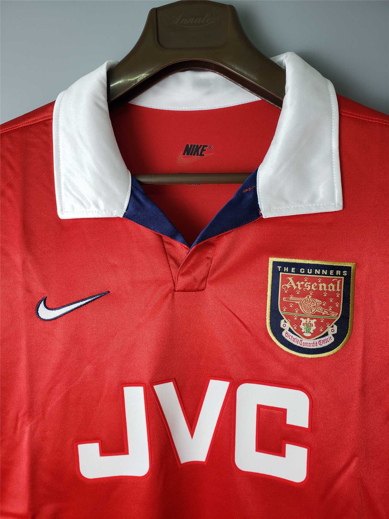 Arsenal 1998-99 Home Jersey Long Sleeve