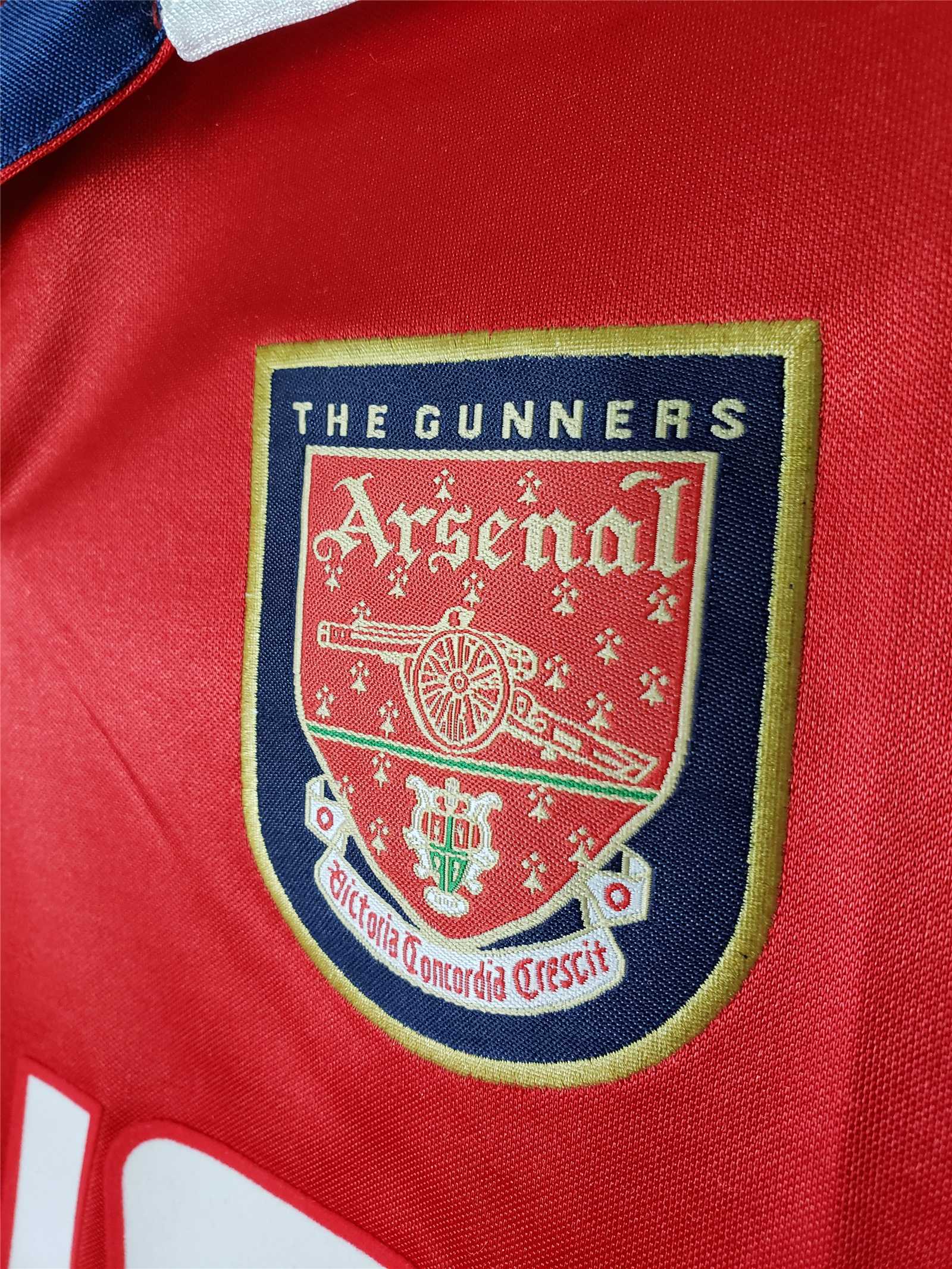 Arsenal 1998-99 Home Jersey Long Sleeve