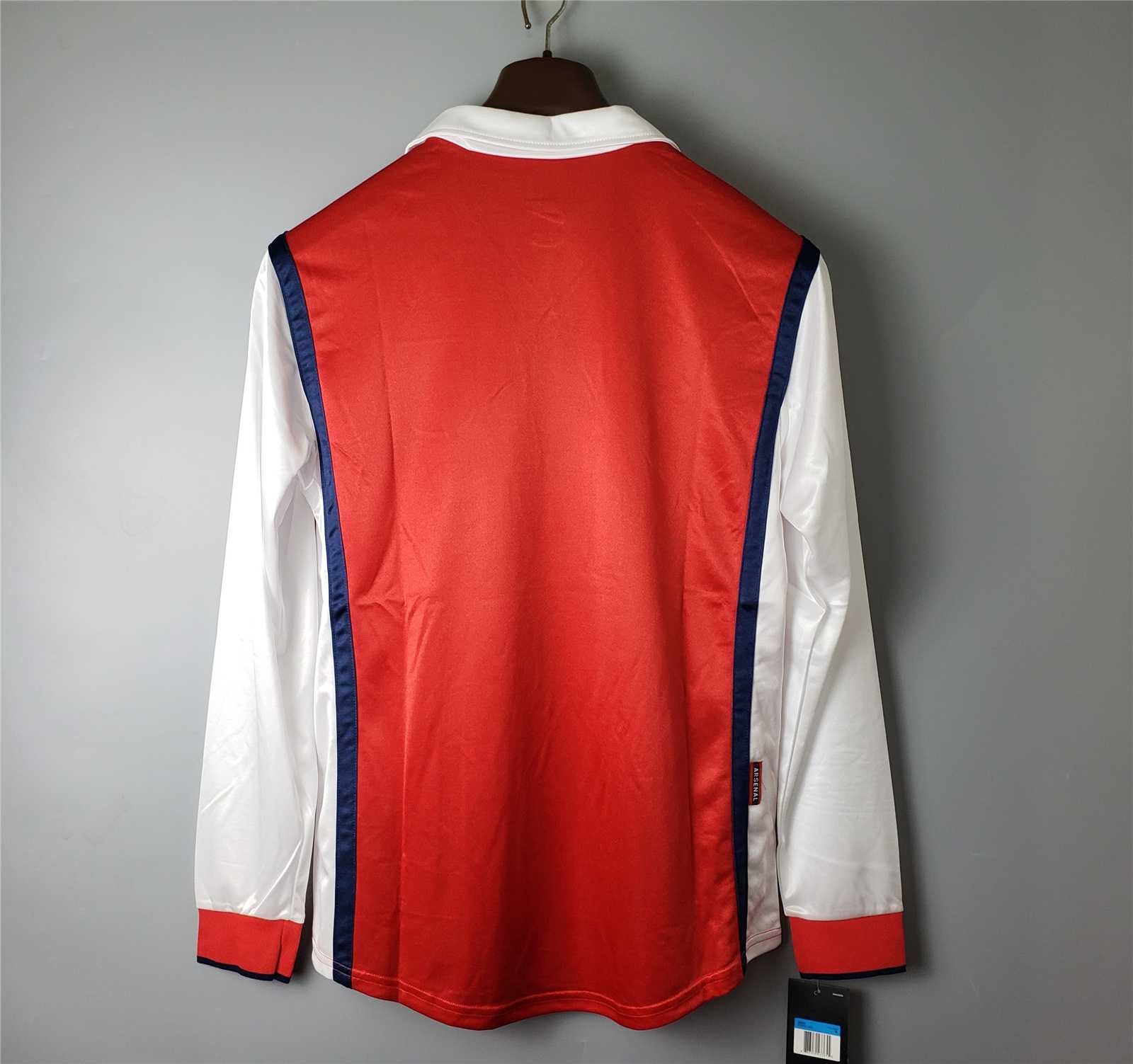 Arsenal 1998-99 Home Jersey Long Sleeve
