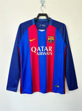 Barcelona 2016-17 Long Sleeve Home Jersey