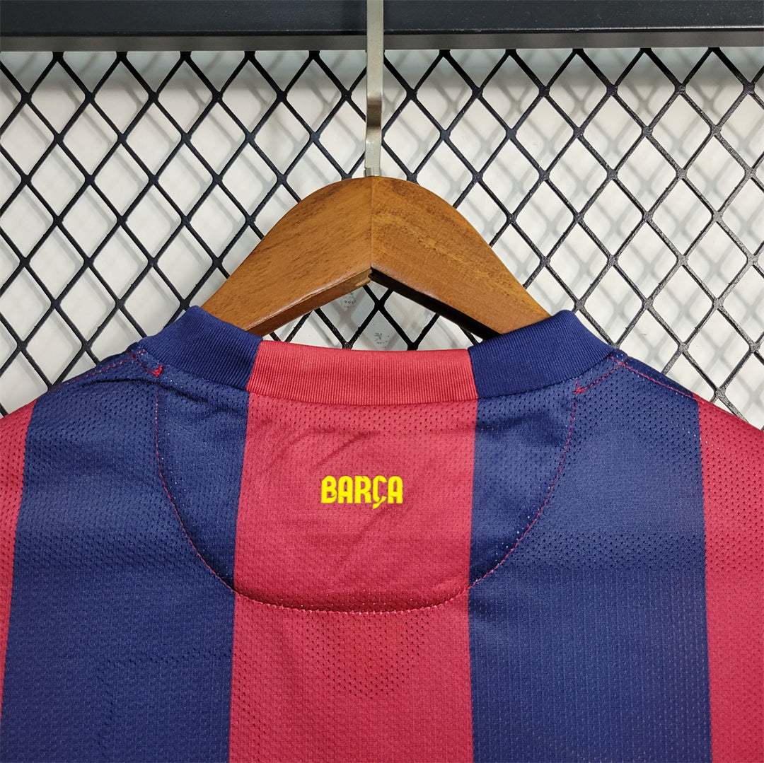 Barcelona 2014-15 Long Sleeve Home Jersey