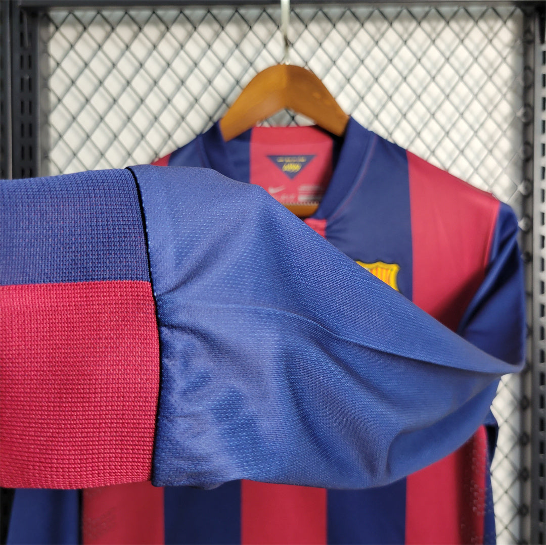 Barcelona 2014-15 Long Sleeve Home Jersey