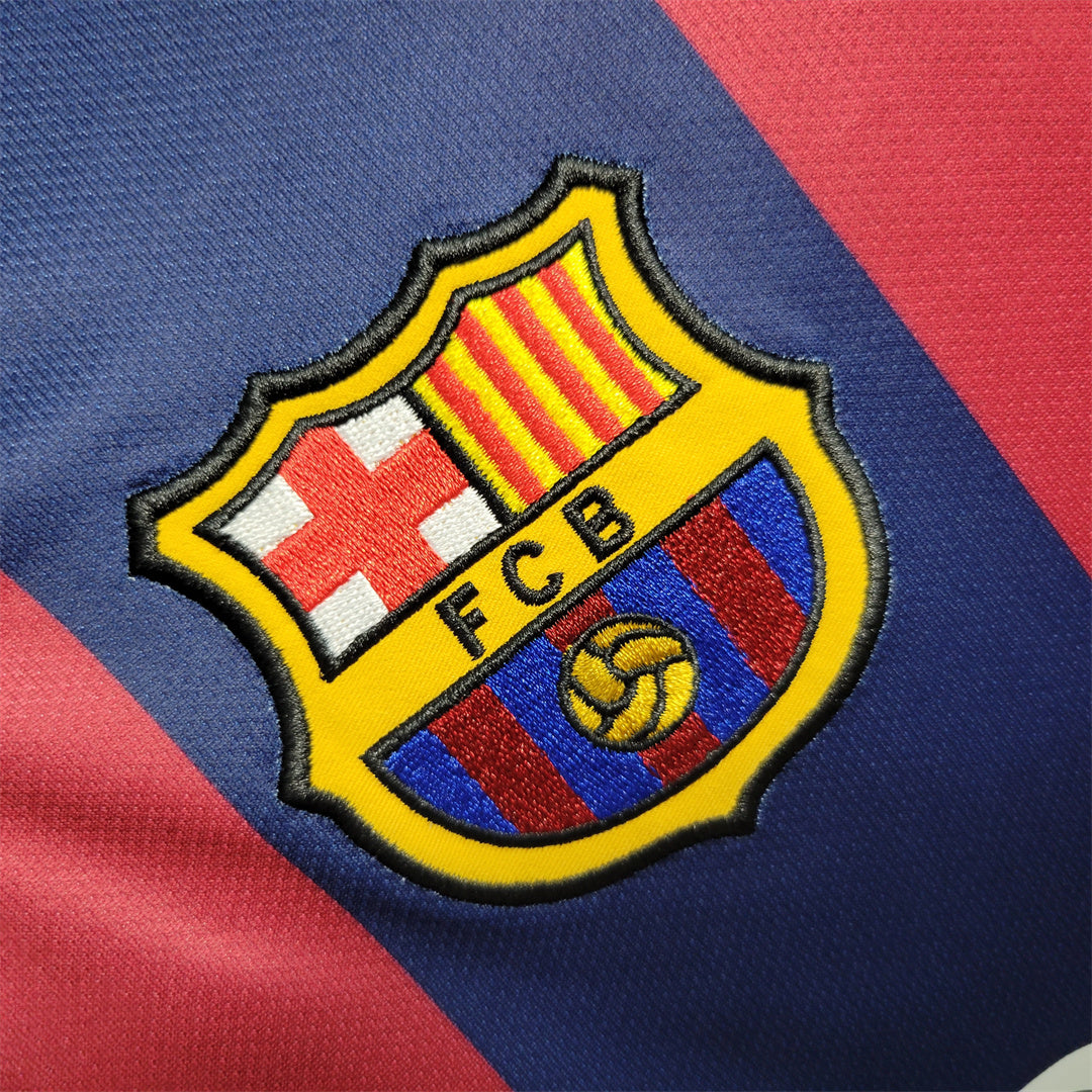 Barcelona 2014-15 Long Sleeve Home Jersey