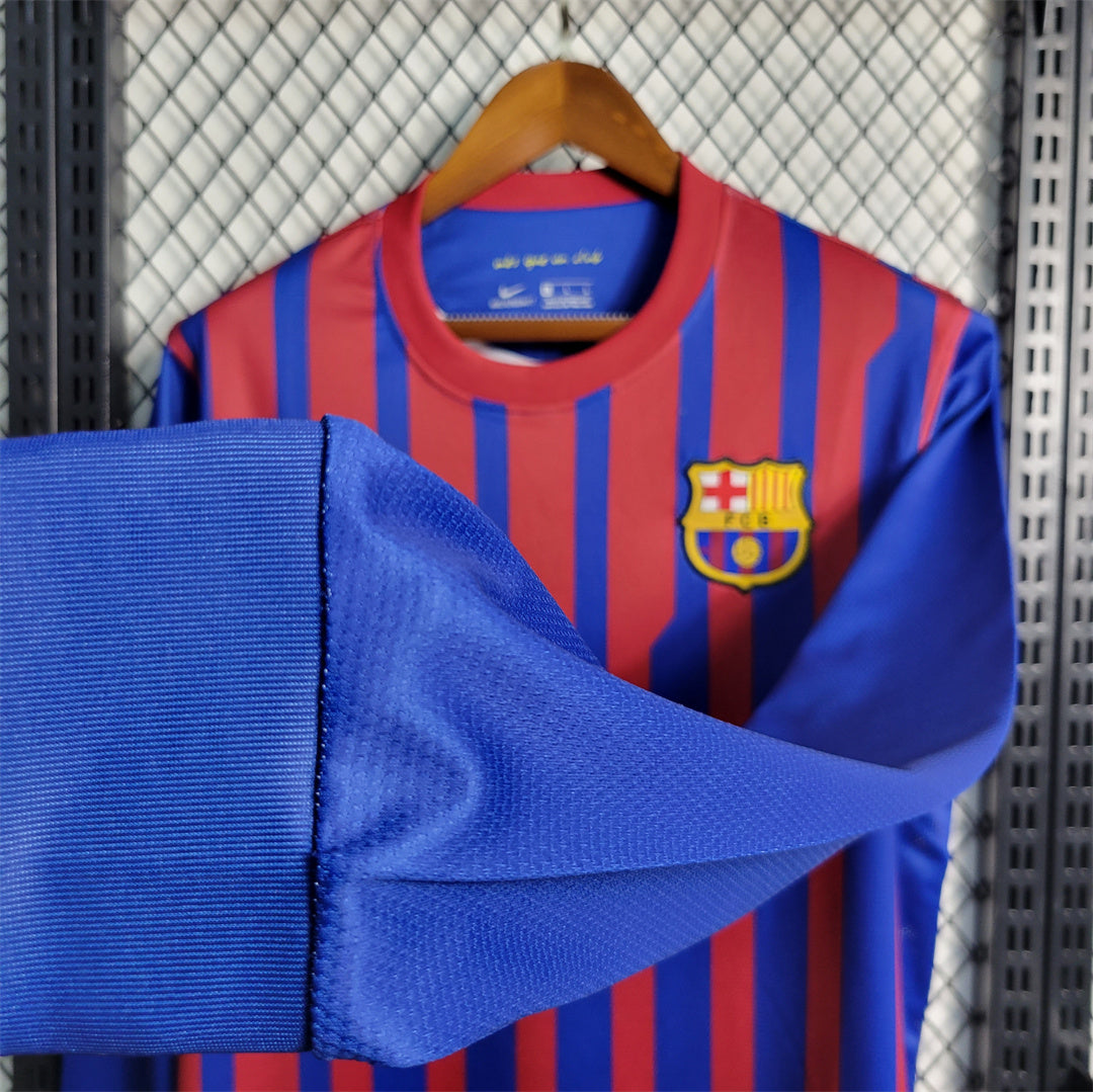 Barcelona 2011-12 Long Sleeve Home Jersey