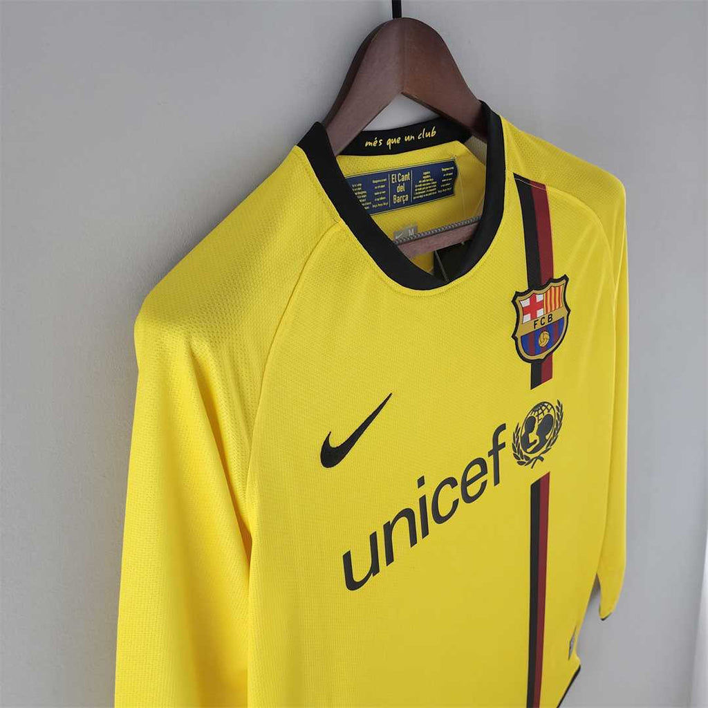 Barcelona 2008-09 Long Sleeve Away Jersey
