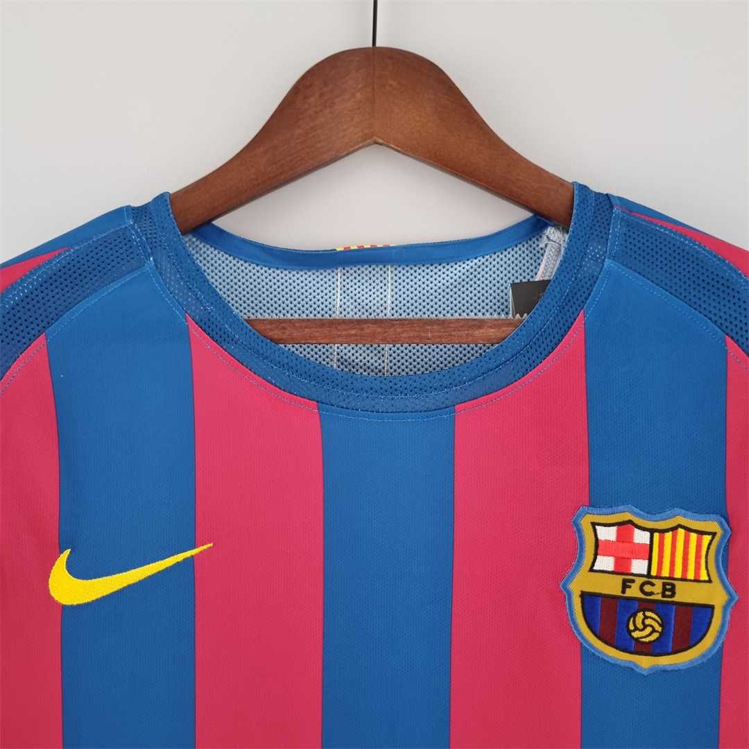 Barcelona 2005-06 Long Sleeve Home Jersey