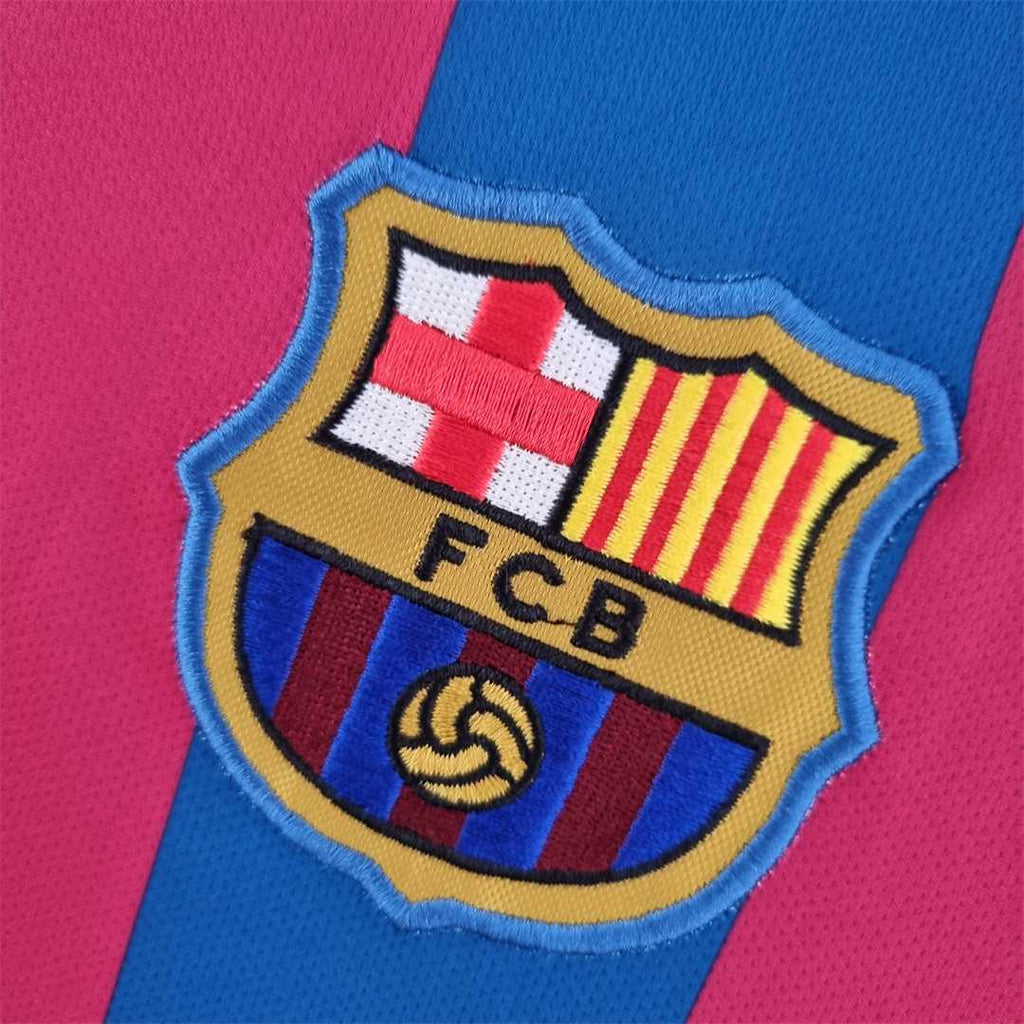 Barcelona 2005-06 Long Sleeve Home Jersey