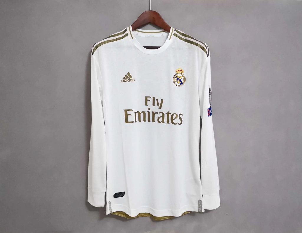 Real Madrid 2019-20 Long Sleeve Home Jersey