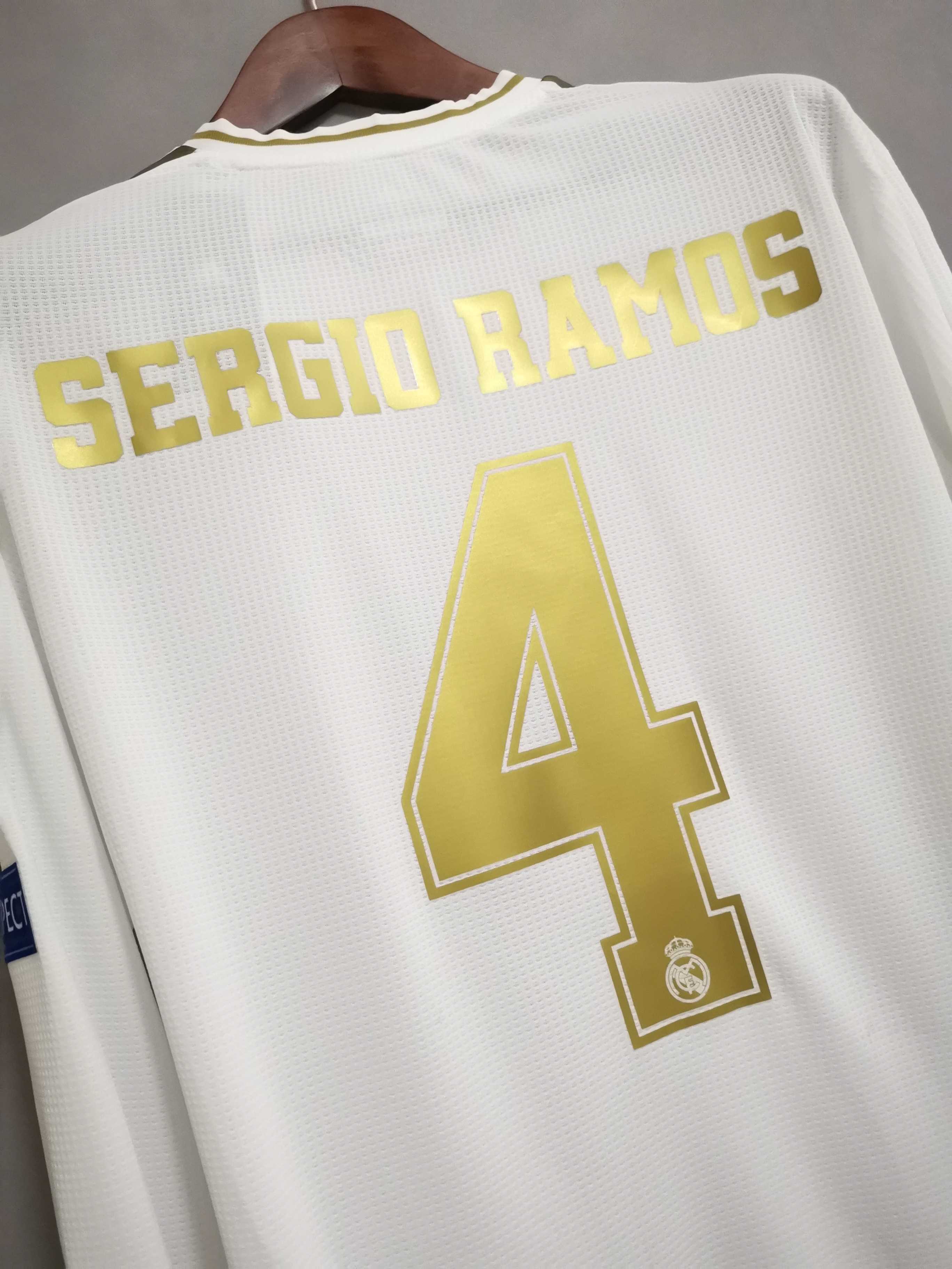 Real Madrid 2019-20 Long Sleeve Home Jersey