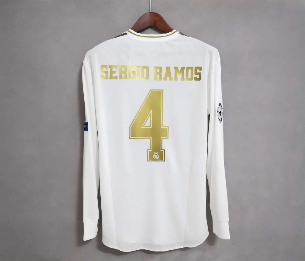 Real Madrid 2019-20 Long Sleeve Home Jersey