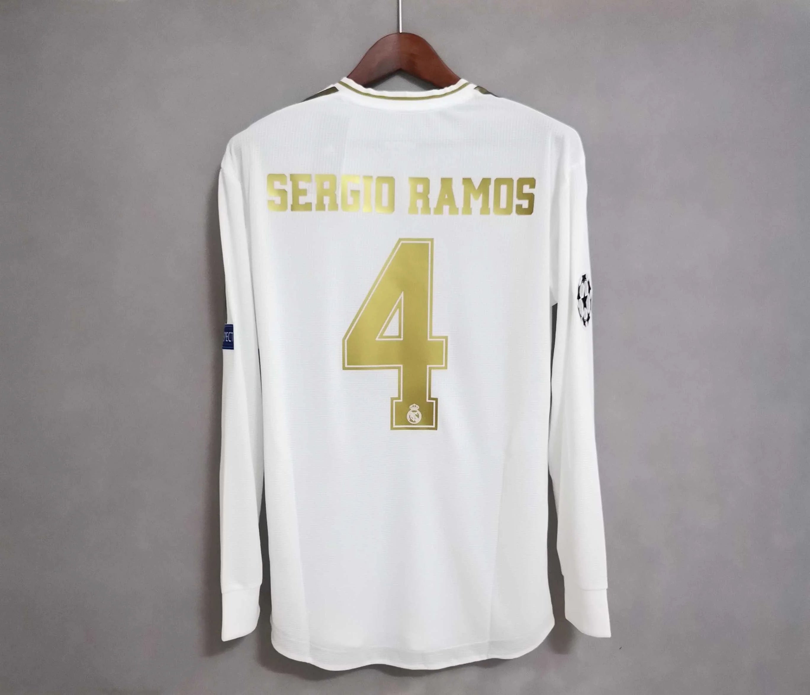Real Madrid 2019-20 Long Sleeve Home Jersey