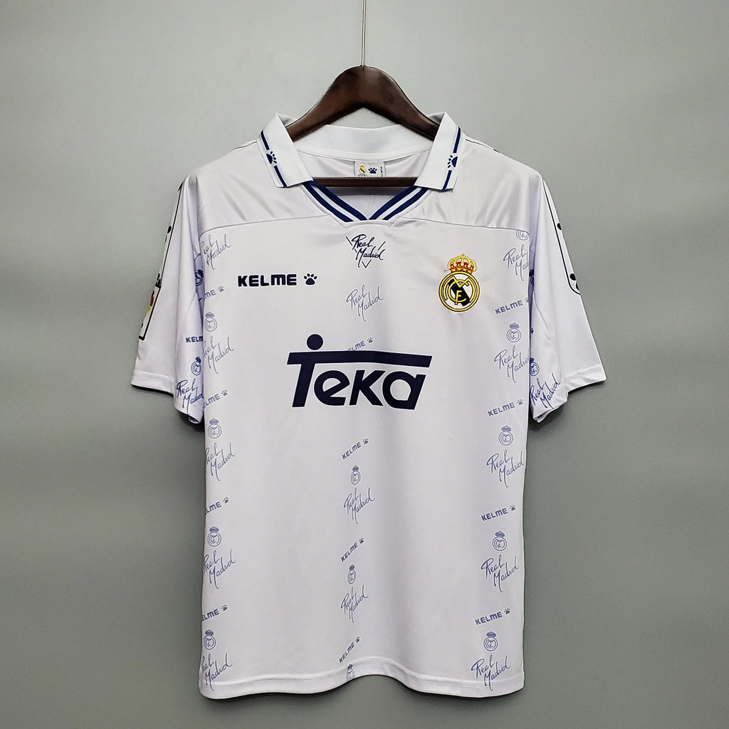 Real Madrid 1994-96 Home Jersey