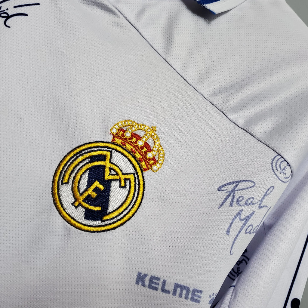 Real Madrid 1994-96 Home Jersey