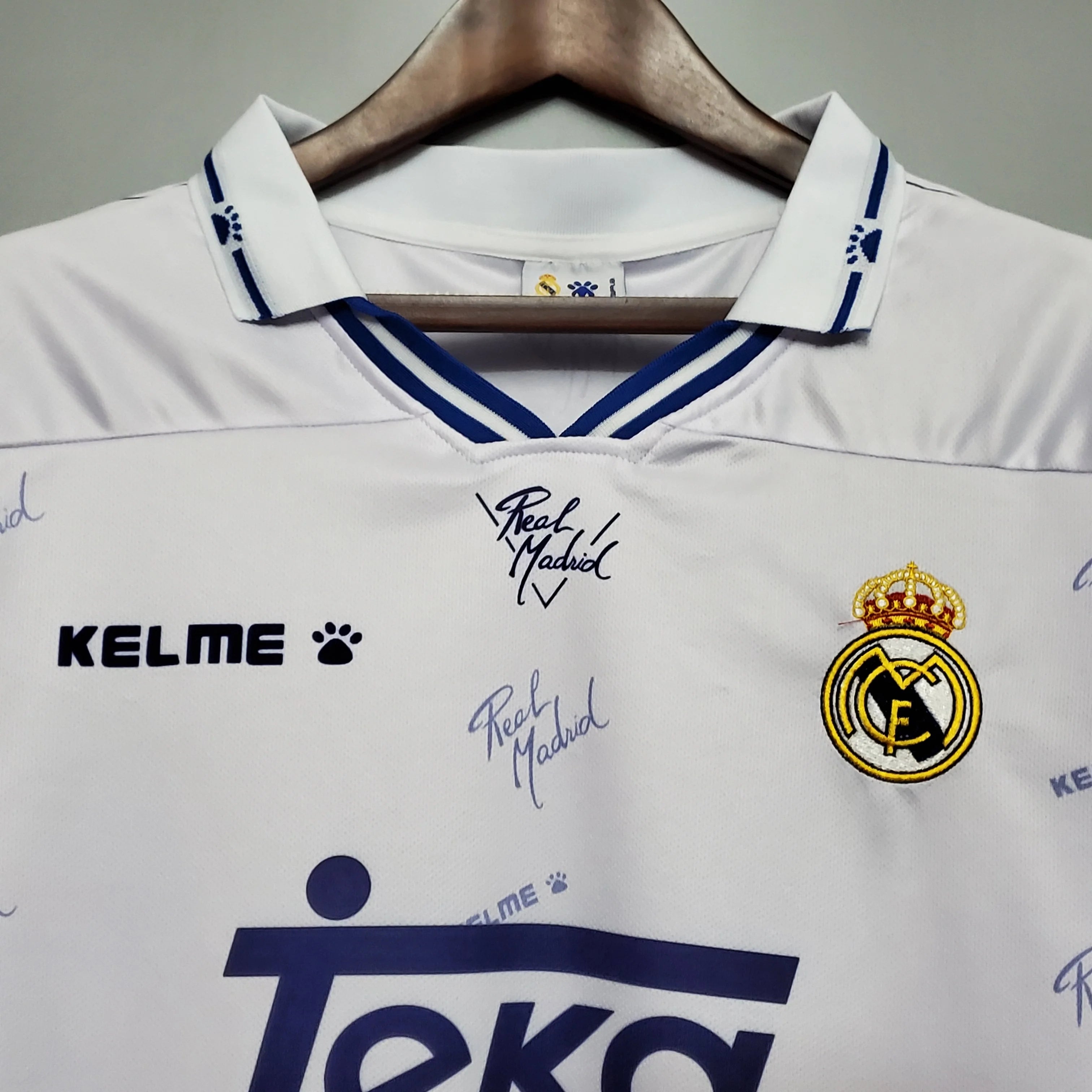 Real Madrid 1994-96 Home Jersey