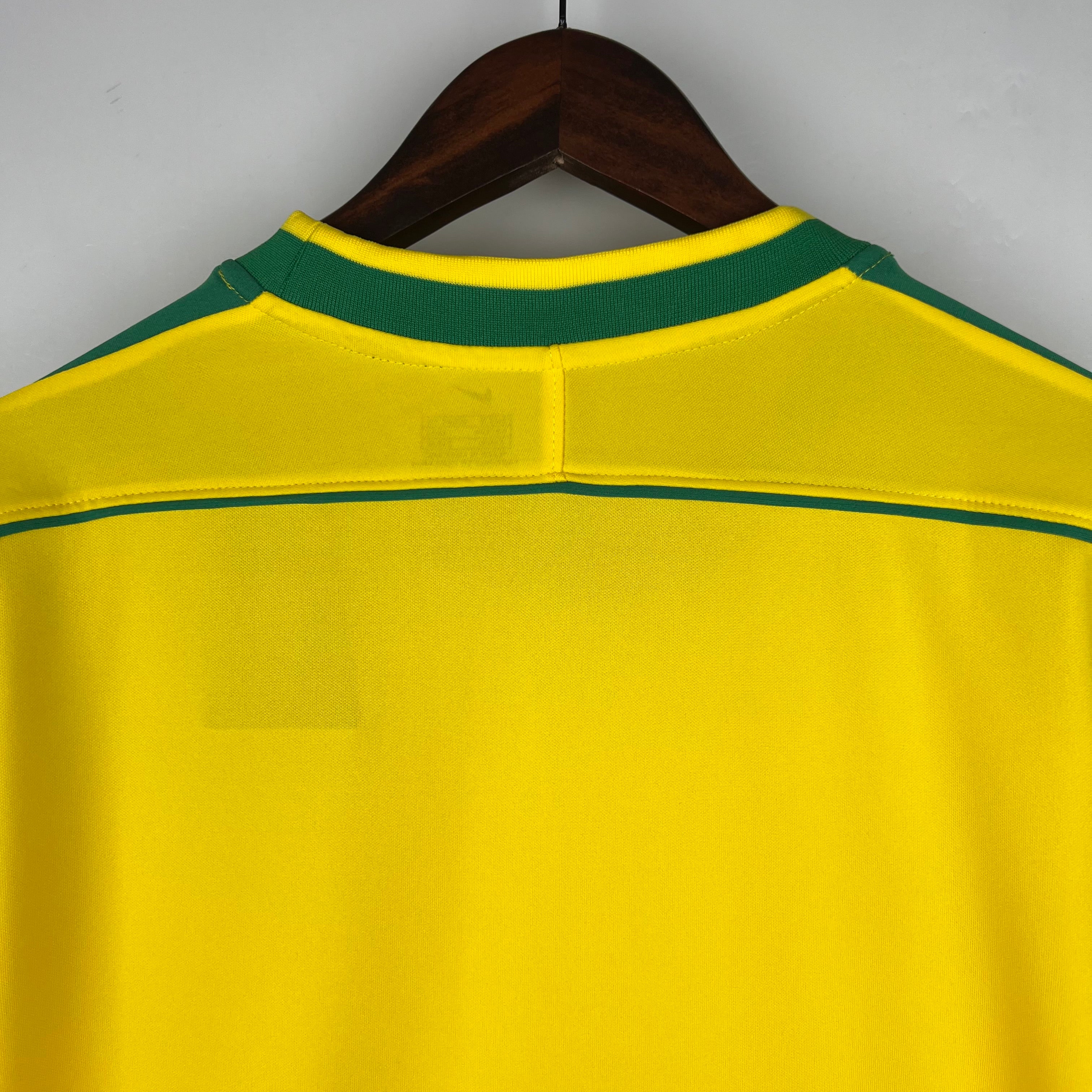 Brazil 1998 Long Sleeve Home Jersey