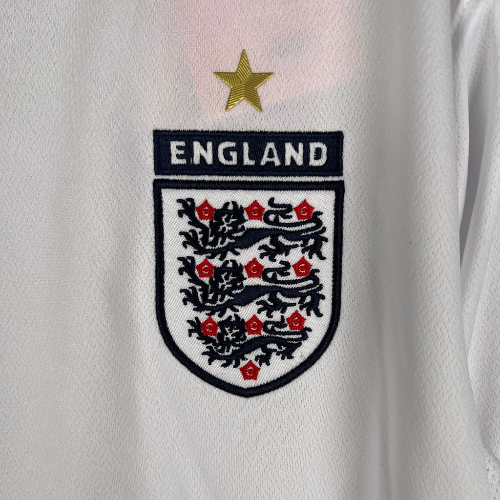 England 2006 Long Sleeve Home Jersey