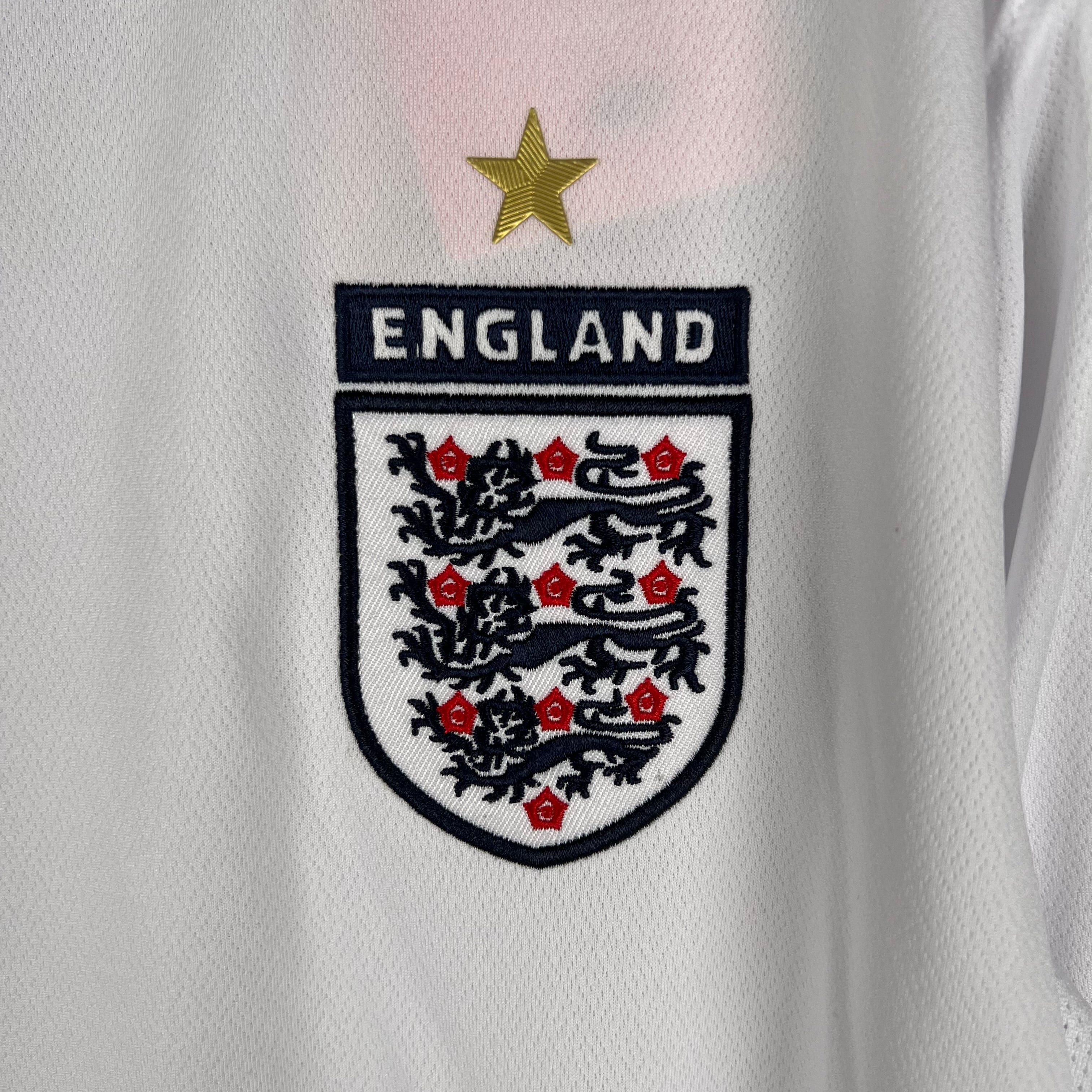 England 2006 Long Sleeve Home Jersey