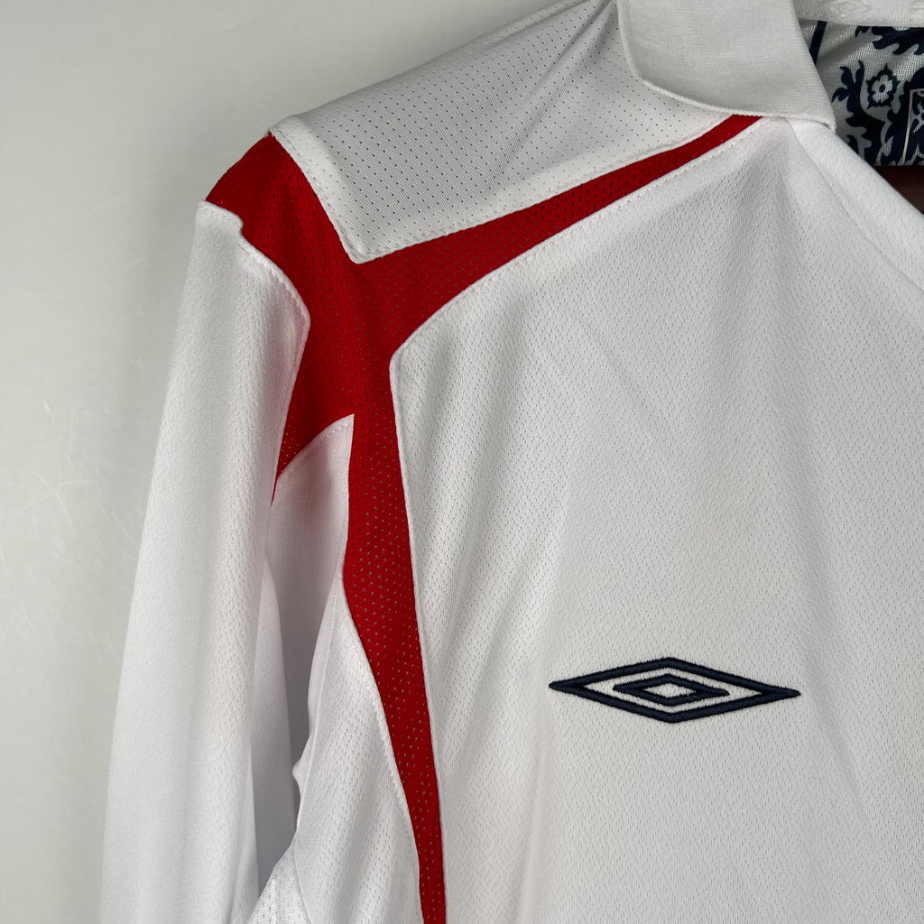 England 2006 Long Sleeve Home Jersey