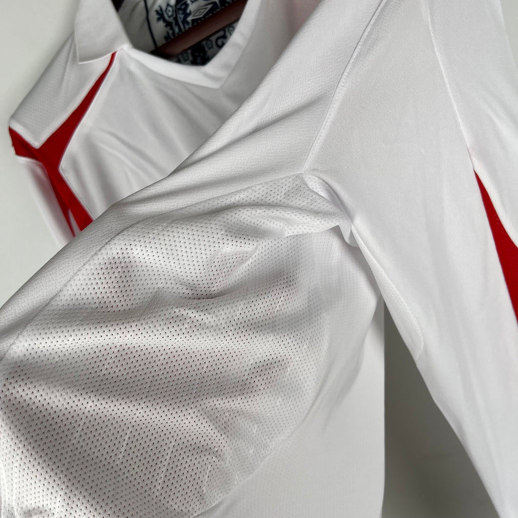 England 2006 Long Sleeve Home Jersey