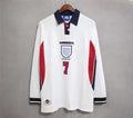 England 1998 Long Sleeve Home Jersey