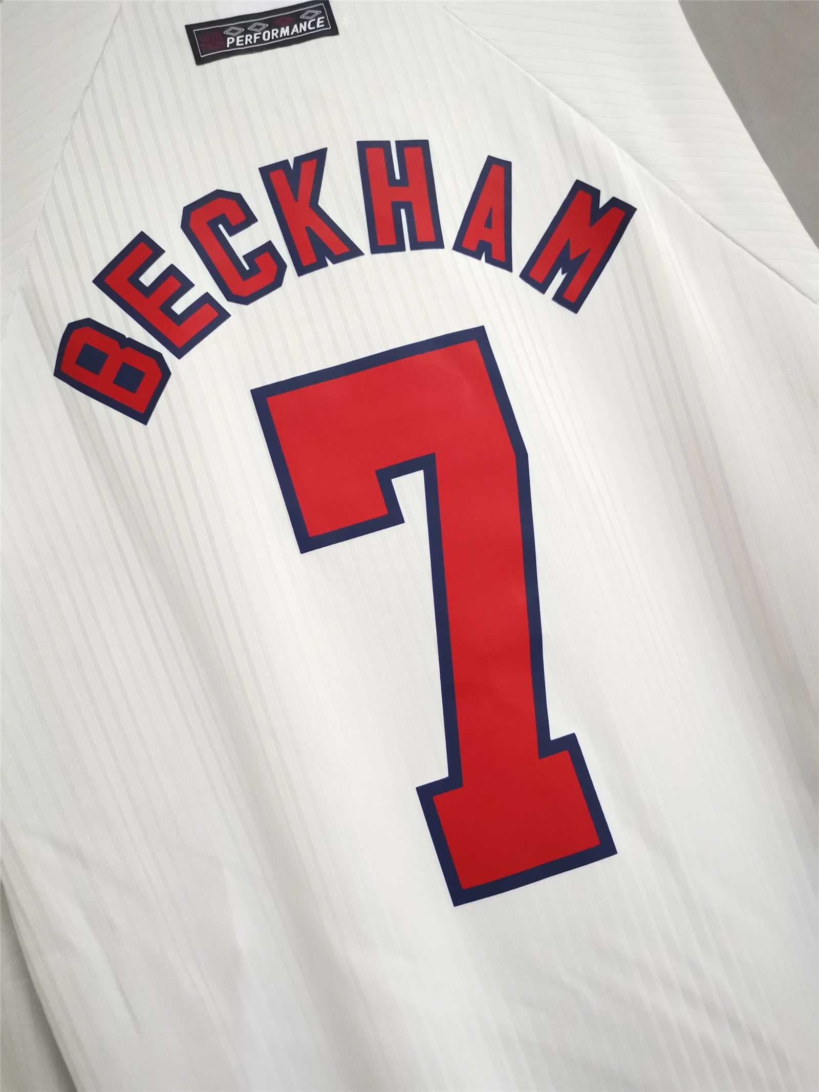 England 1998 Long Sleeve Home Jersey