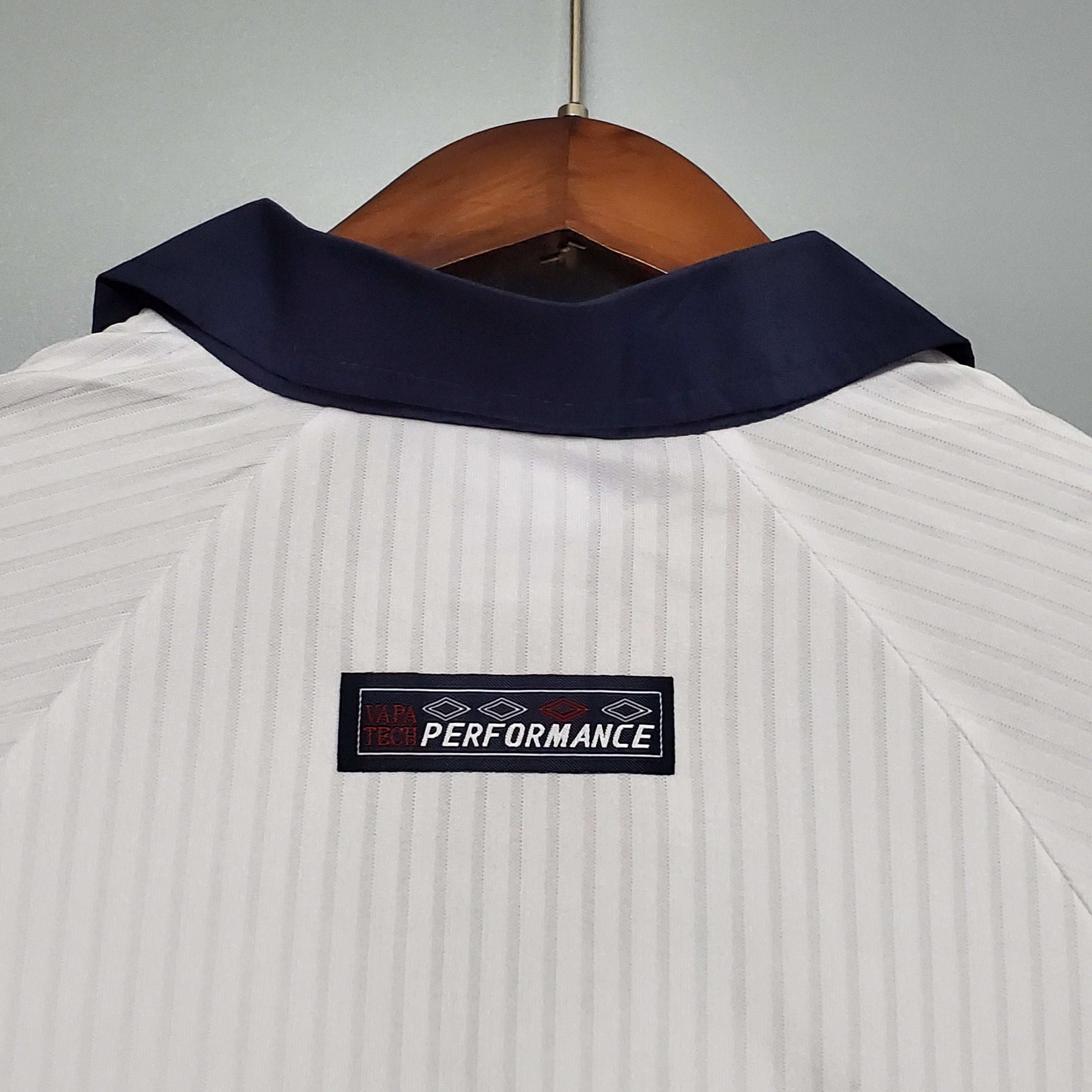 England 1998 Long Sleeve Home Jersey