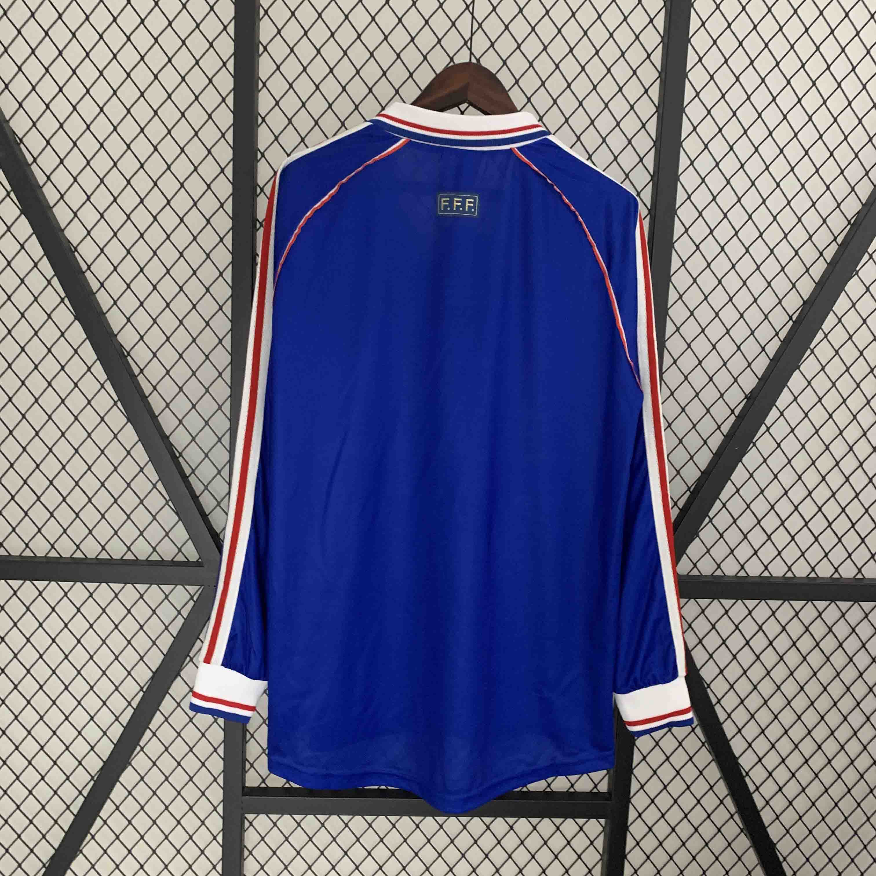 France 1998 Long Sleeve Home Jersey