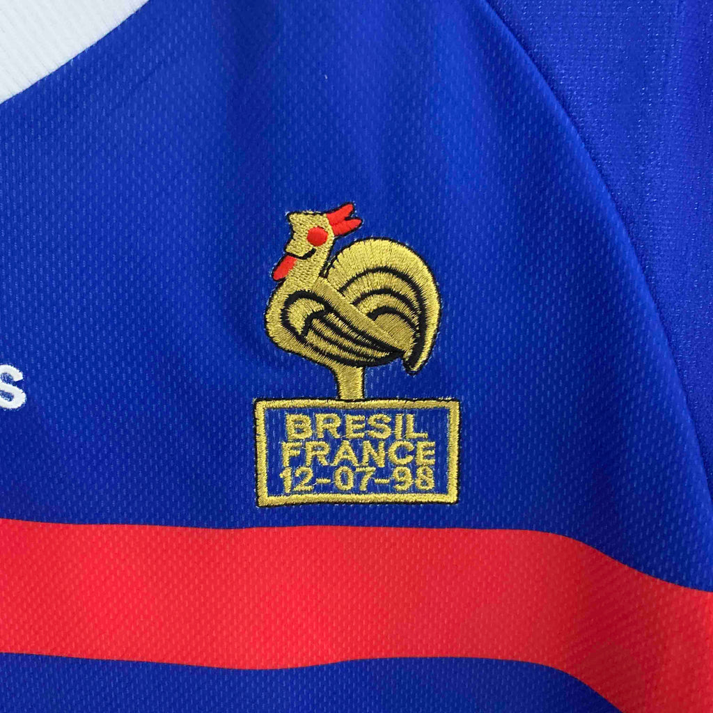 France 1998 Long Sleeve Home Jersey