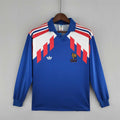 France 1988-90 Long Sleeve Home Jersey