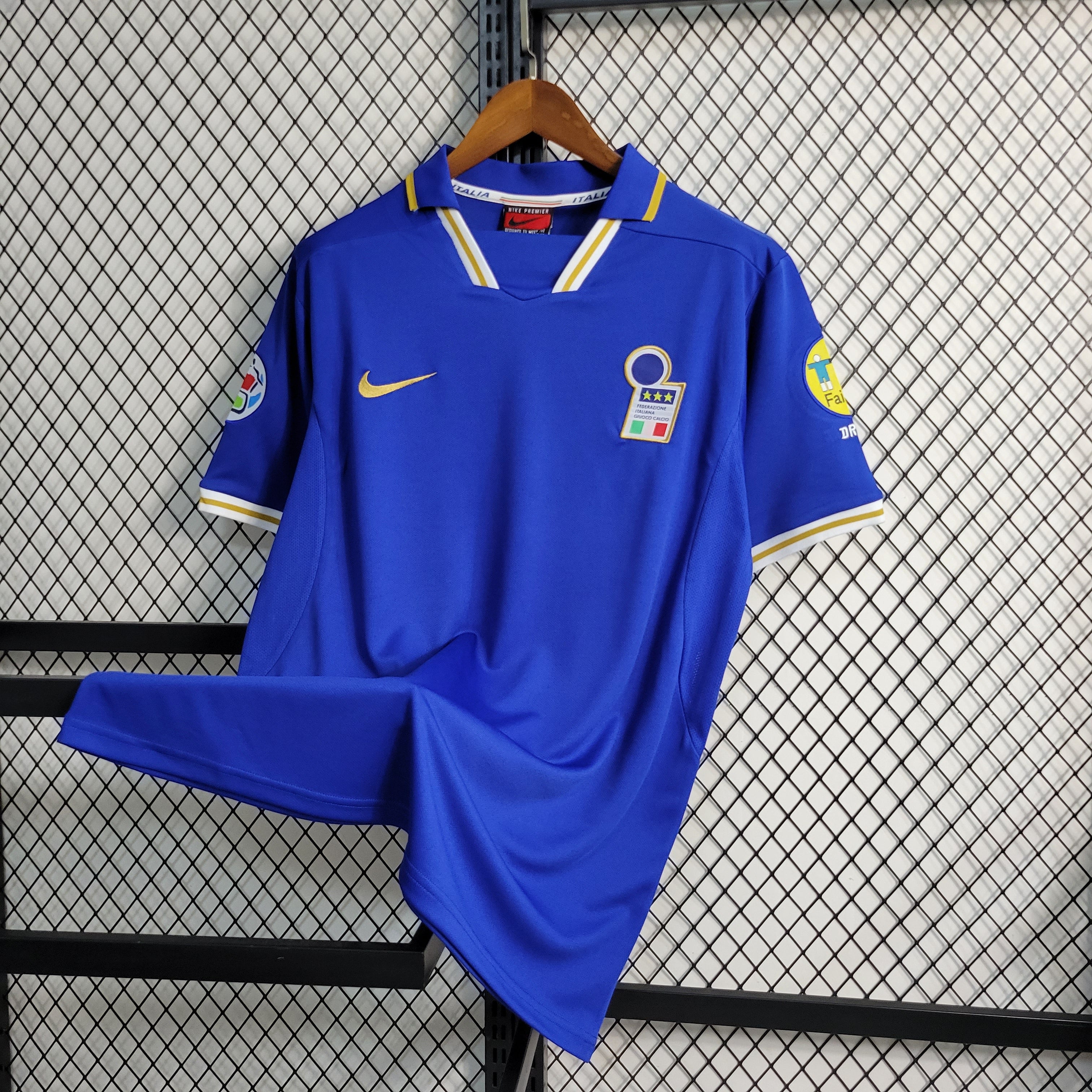 Italy 1996 Home Jersey