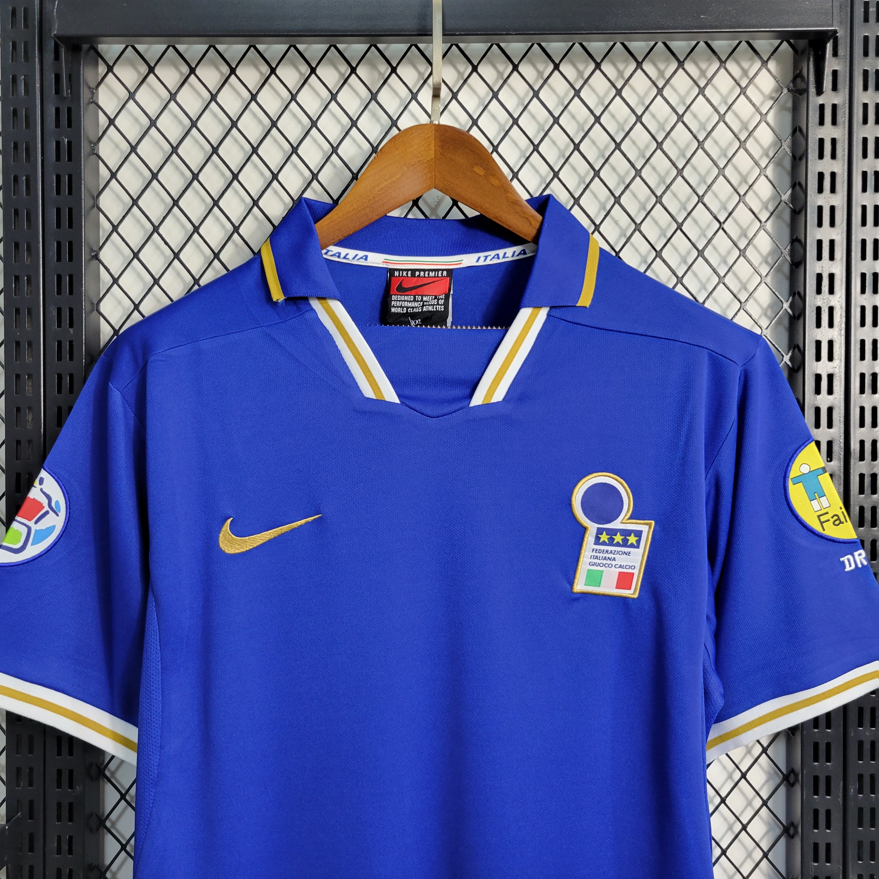 Italy 1996 Home Jersey