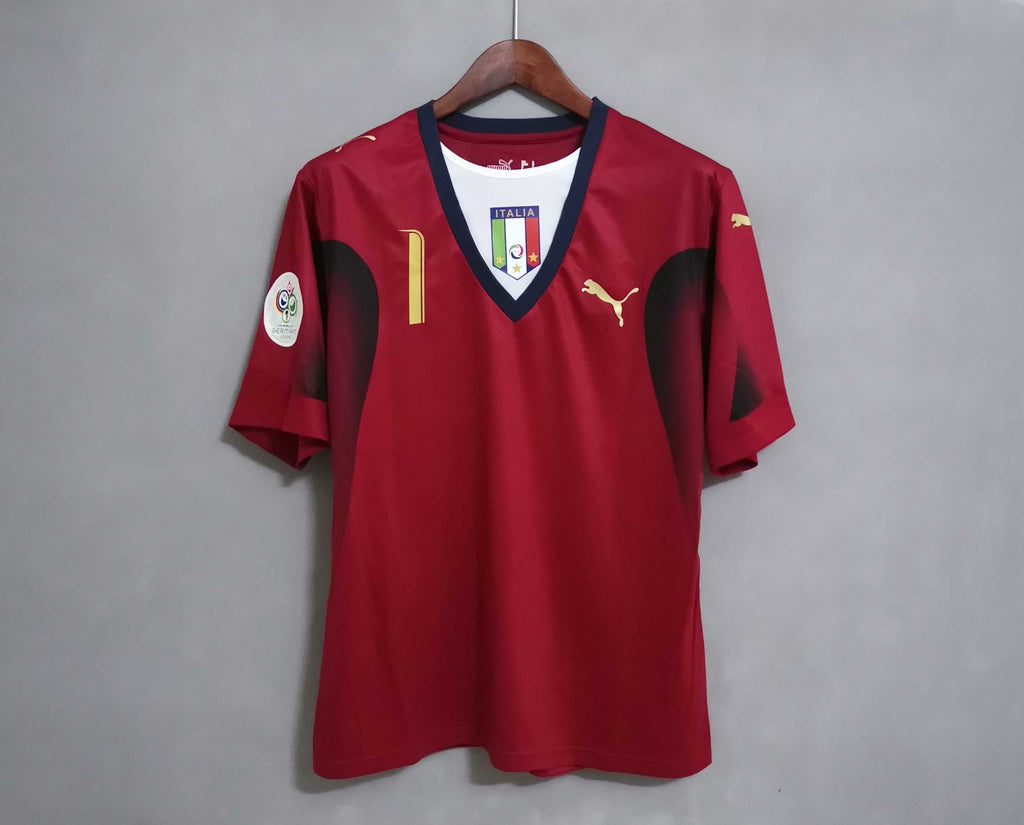 Italy 2006 Goalkeeper Red Jersey
