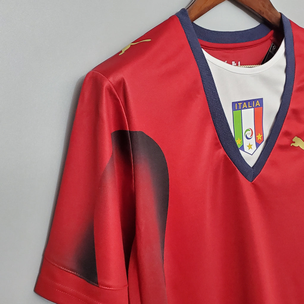 Italy 2006 Goalkeeper Red Jersey