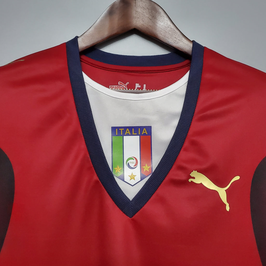 Italy 2006 Goalkeeper Red Jersey