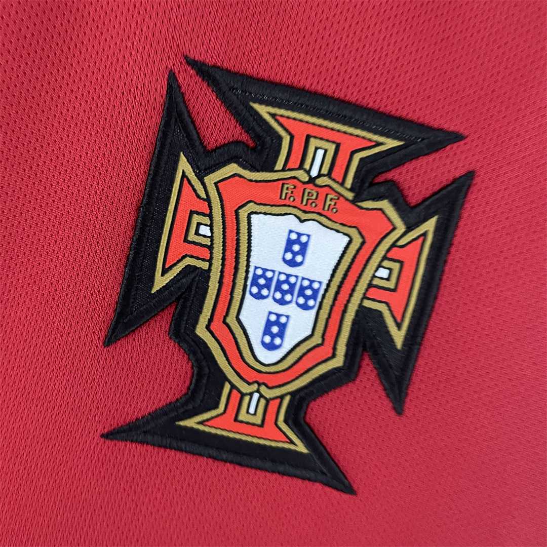 Portugal 2006 Long Sleeve Home Jersey
