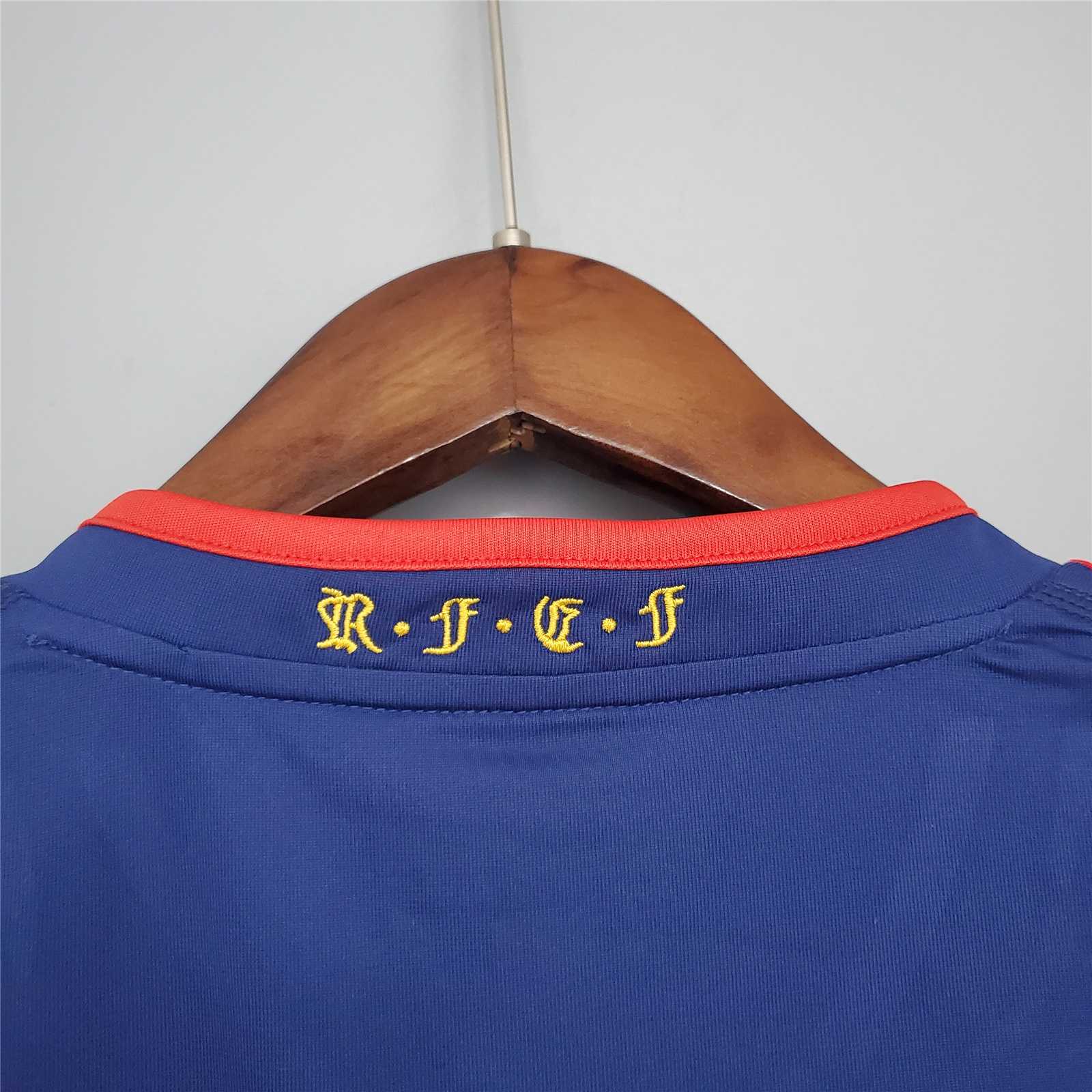 Spain 2010 Long Sleeve Away Jersey