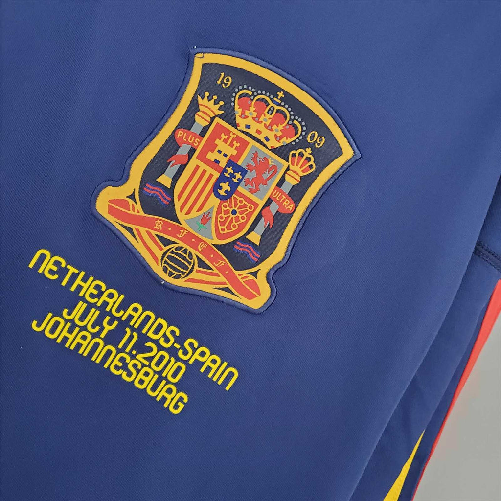 Spain 2010 Long Sleeve Away Jersey