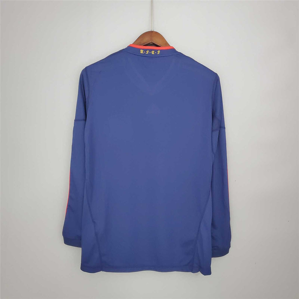 Spain 2010 Long Sleeve Away Jersey