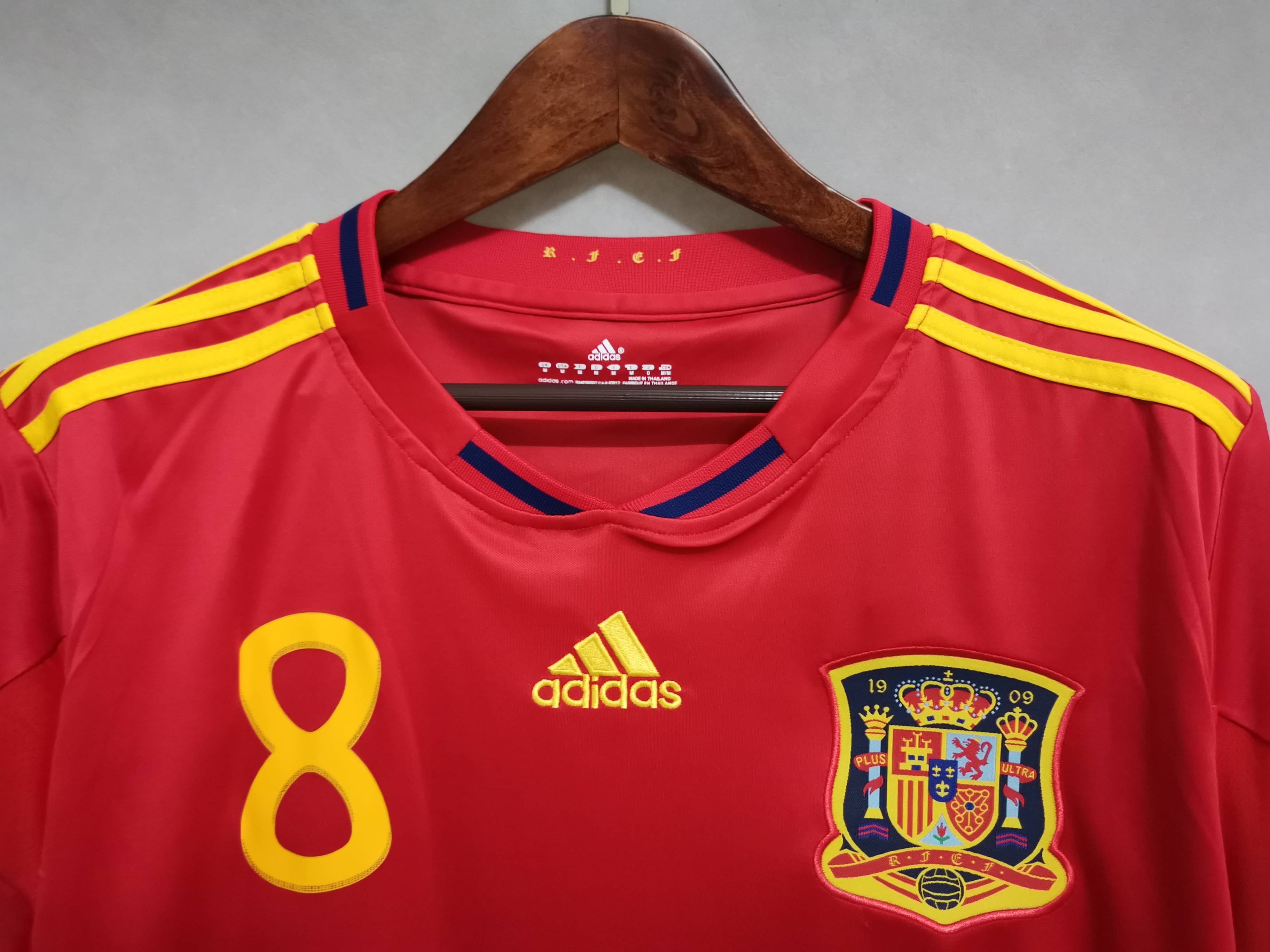Spain 2010 Home Jersey