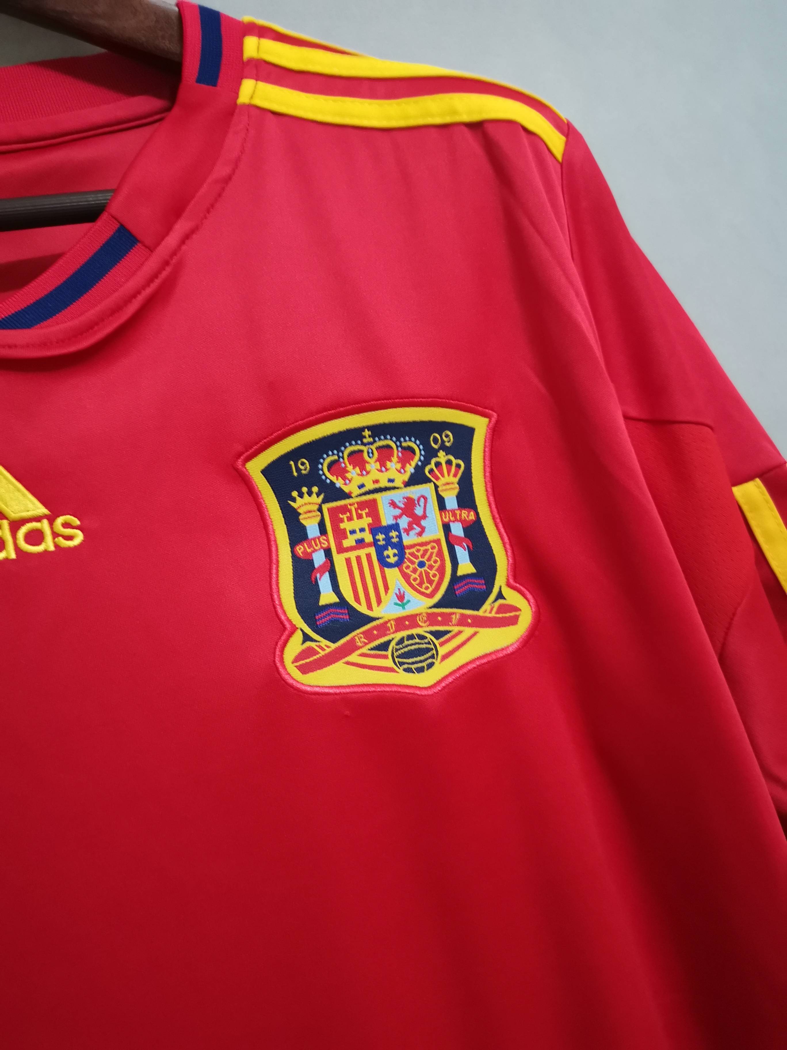 Spain 2010 Home Jersey