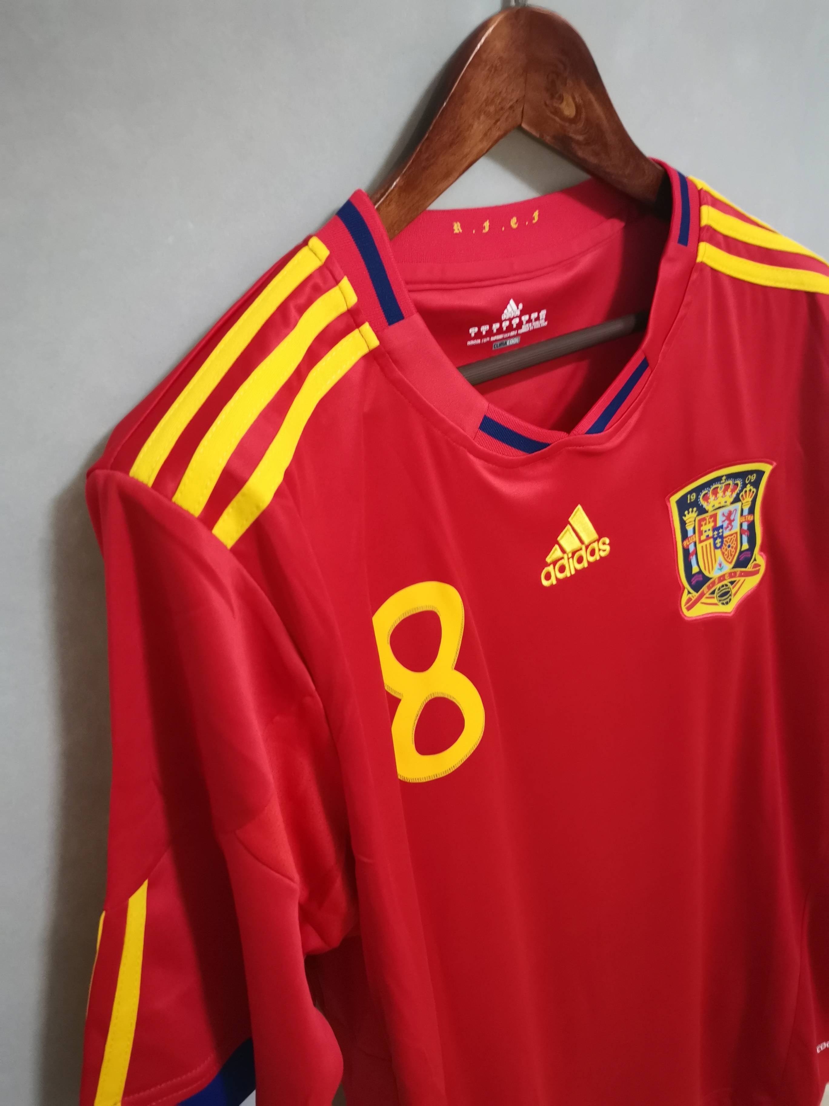 Spain 2010 Home Jersey