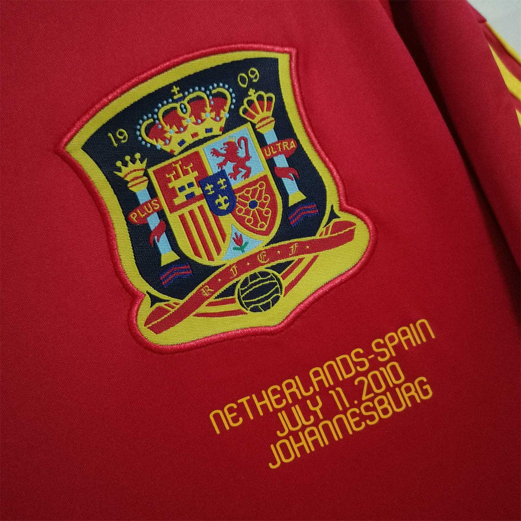 Spain 2010 Home Jersey