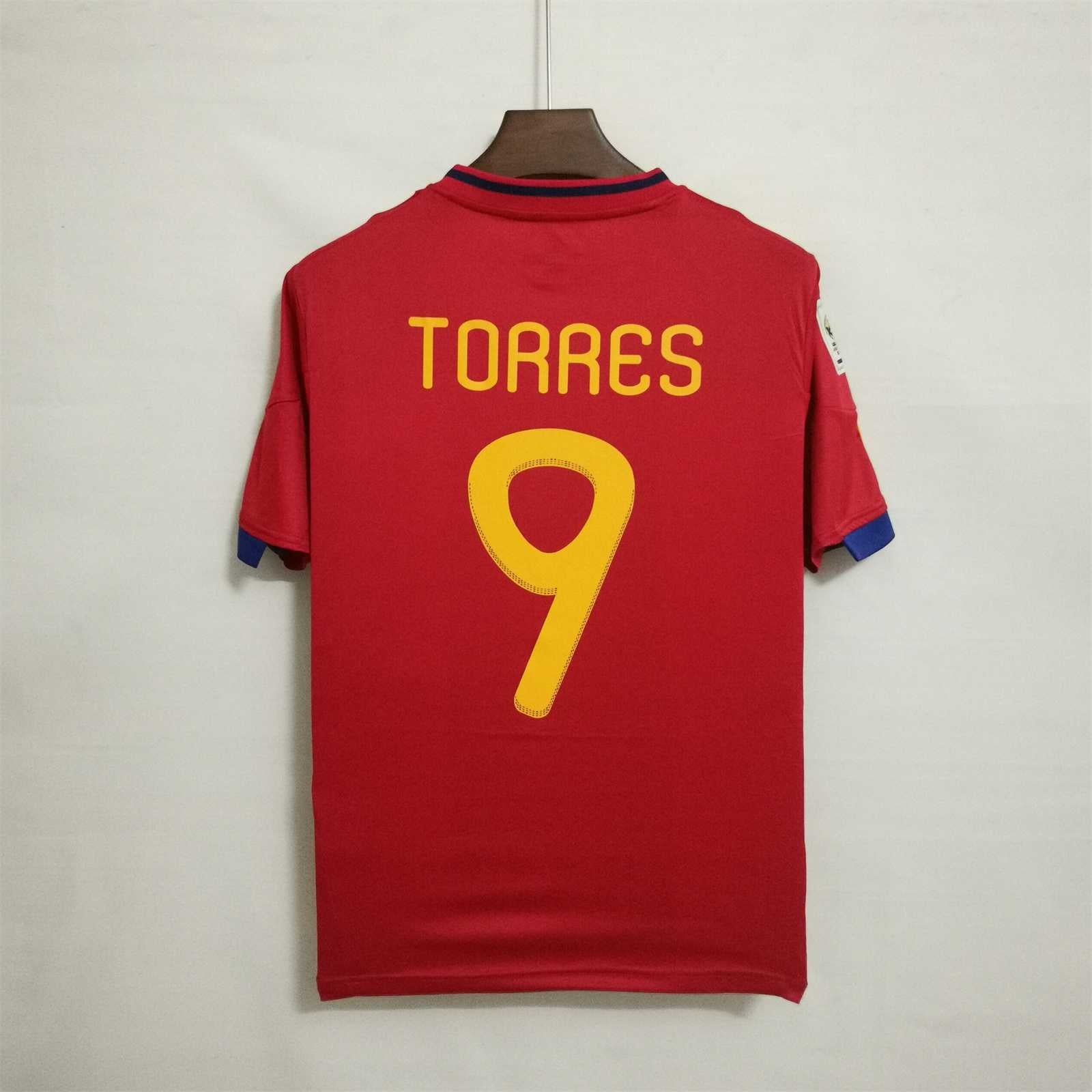 Spain 2010 Home Jersey