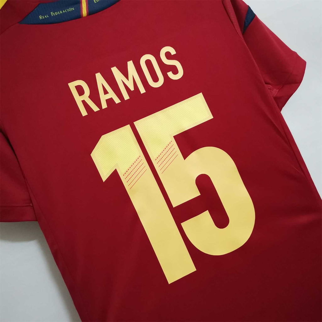Spain 2012 Home Jersey
