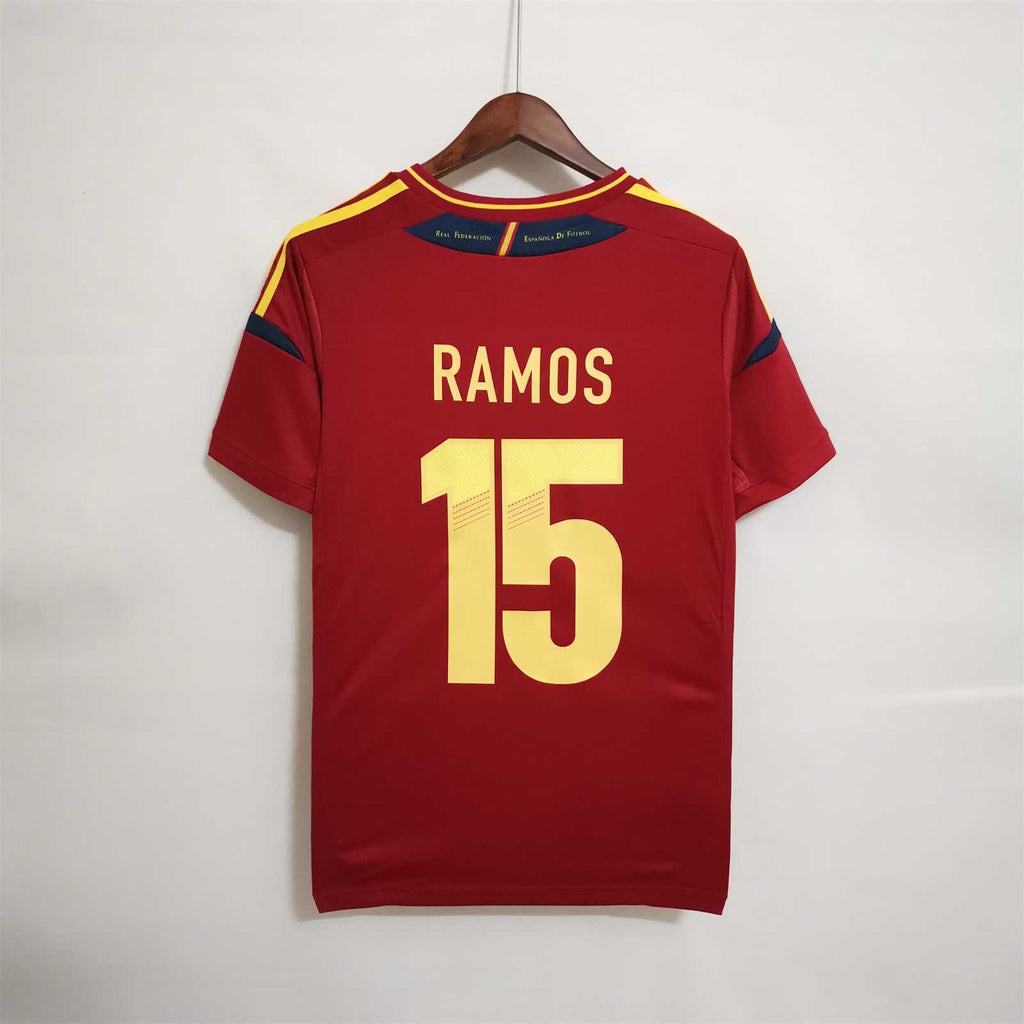 Spain 2012 Home Jersey